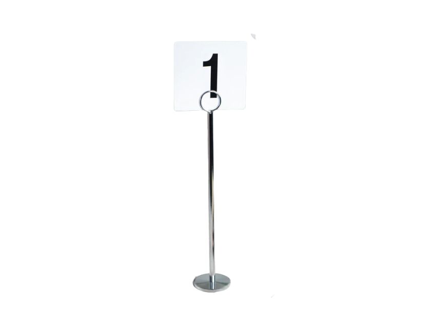 Table Numbers Stand