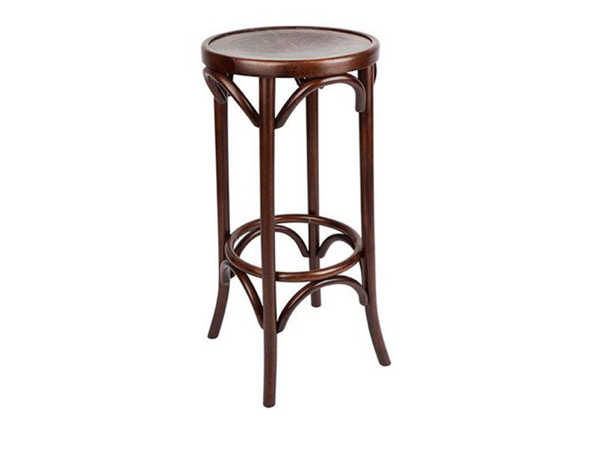 Olympic Party Hire Bentwood Stool Backless