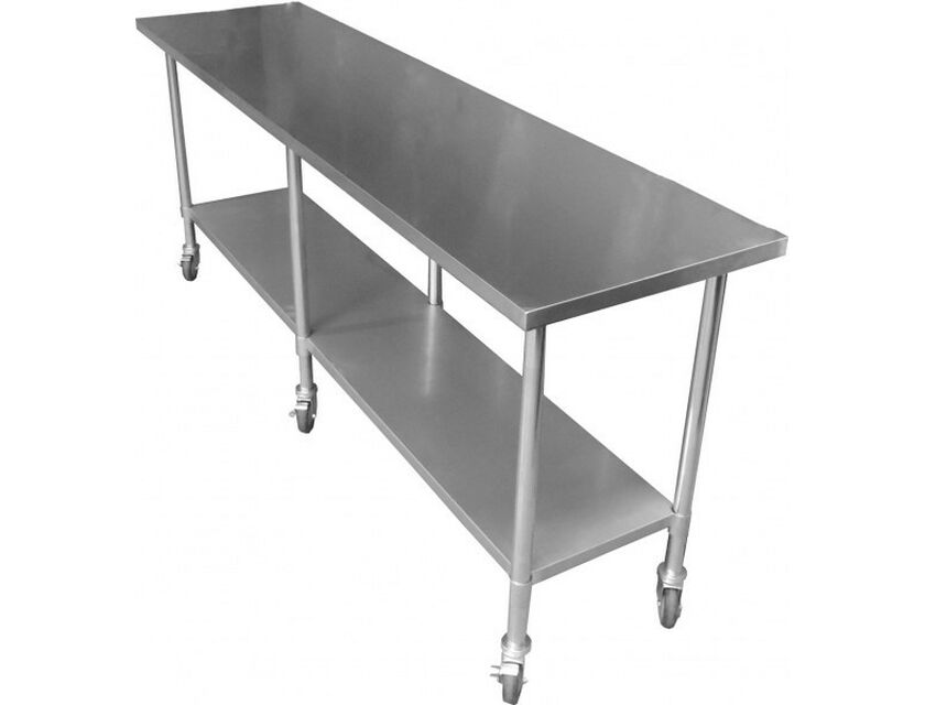 1.6m Stainless Steel Bench