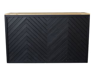 Herringbone Bar - Black