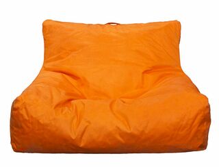 Double Bean Bag Lounger - Orange