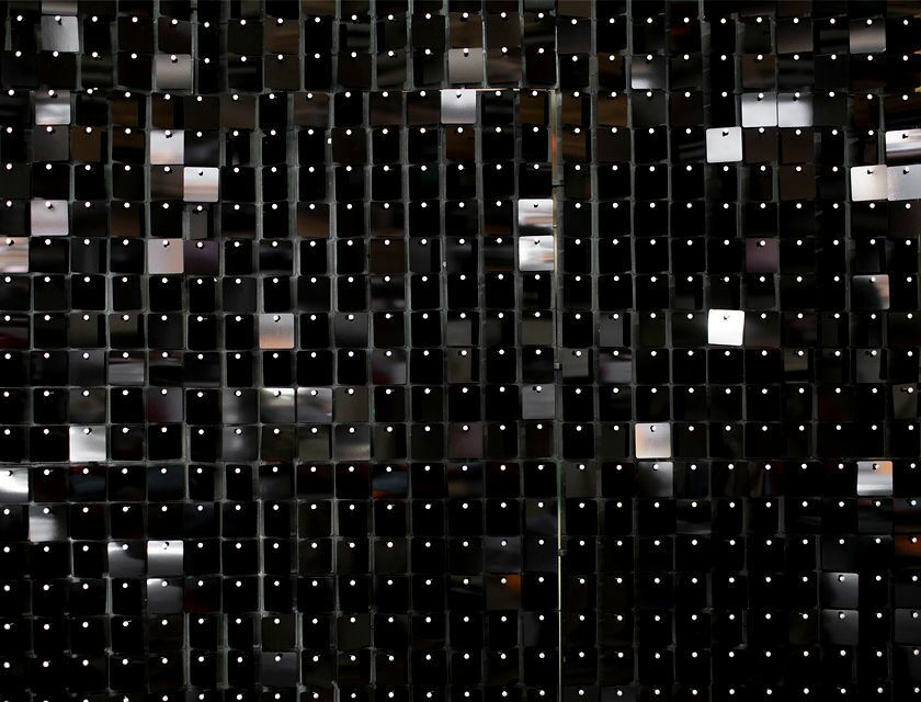 Black Shimmer Wall