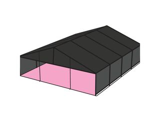 Black Frame / Black Roof - 10m x 12m