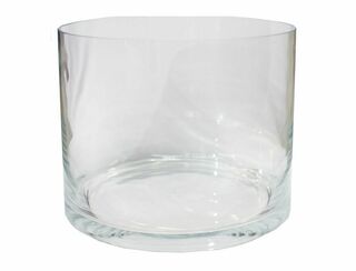 Cylinder Glass Table Piece - Large