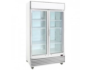 Double Door Display Fridge