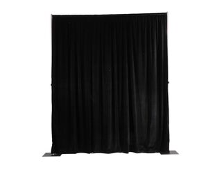 Large Drape System - Black 4.35m W x  5m H