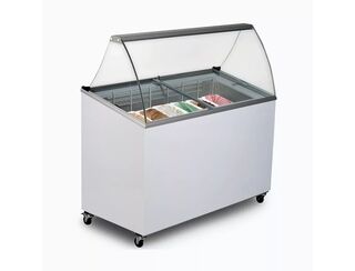 Ice cream display freezer