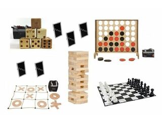 Giant Games Package - CHECKERS + 4