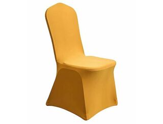 Lycra Chair Cover - Gold