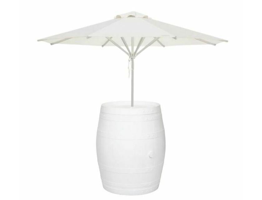 White Wine Barrel Umbrella