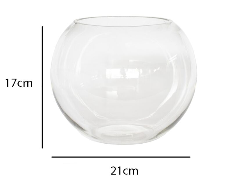 Fishbowl Glass Table Piece Set
