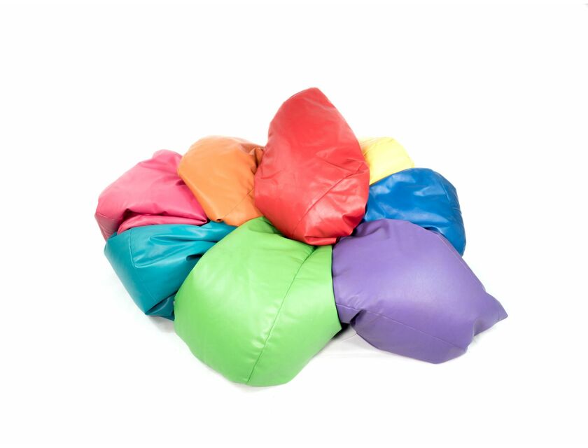 Mixed Coloured Bean Bags
