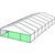 10m White Roof Pavilion - 10m x 3m