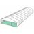 10m White Roof Pavilion - 10m x 3m