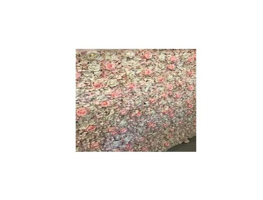 French Rose Flower Wall