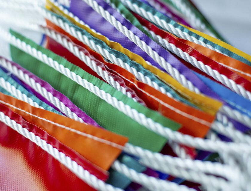 Multi-coloured Bunting - 50m