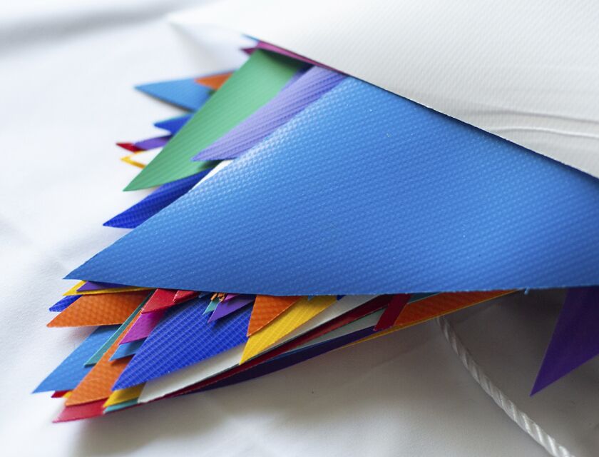 Multi-coloured Bunting - 50m