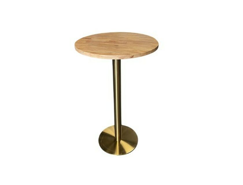 Eos Bar Table - Round -  Gold