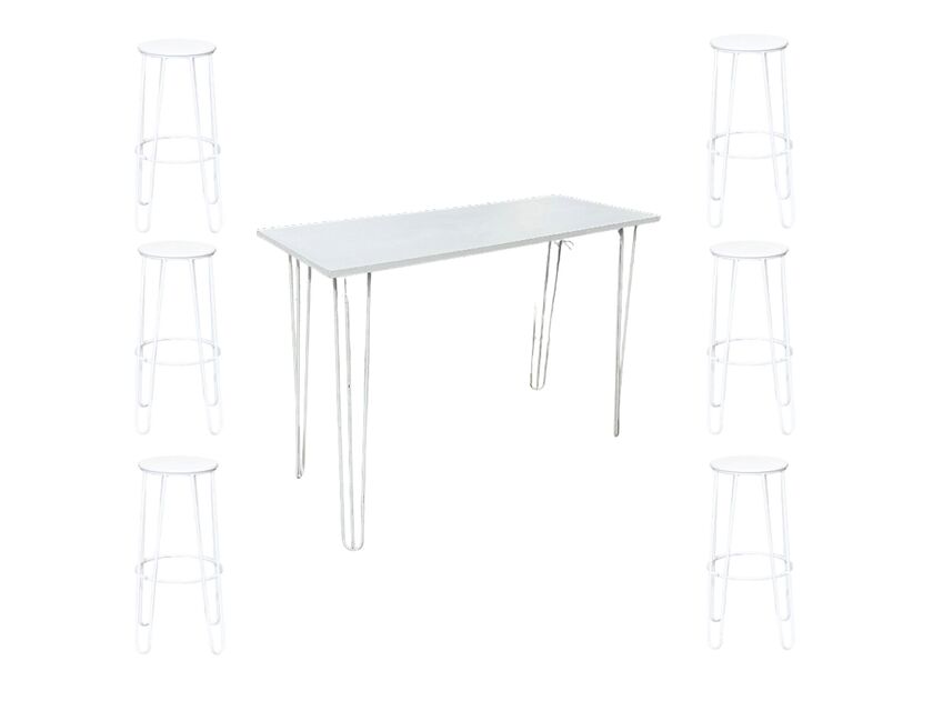 Hairpin Leaner Package - White