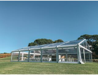 Clear roof pavilion photos - 10m Clear roof photo