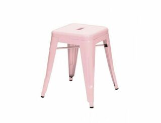 Tolix Rocket Stools - Pastel Pink