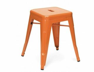 Tolix Rocket Stools - Orange