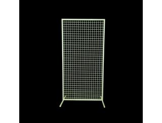 White Mesh Wall - Medium