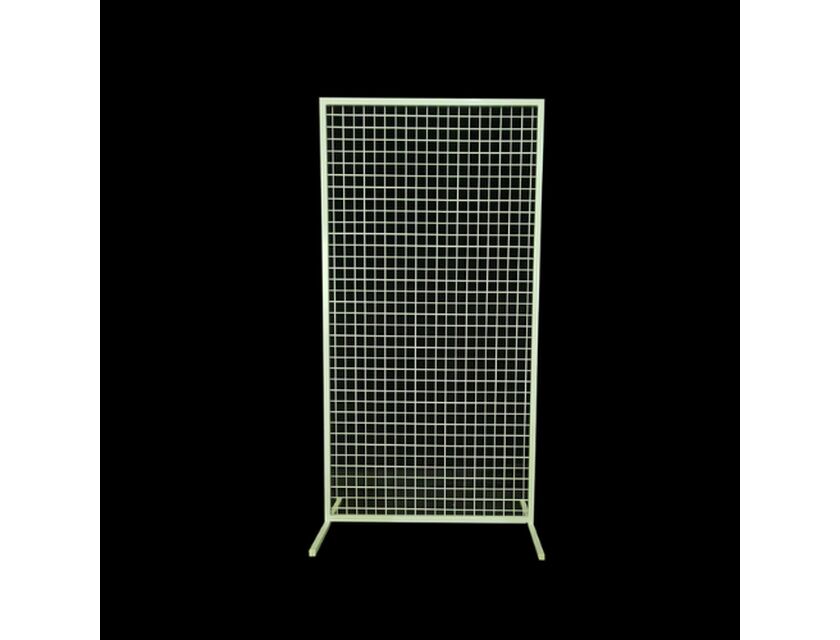 White Mesh Wall - Medium