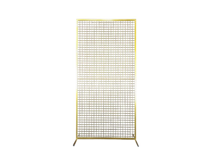 Gold Mesh Wall - Medium