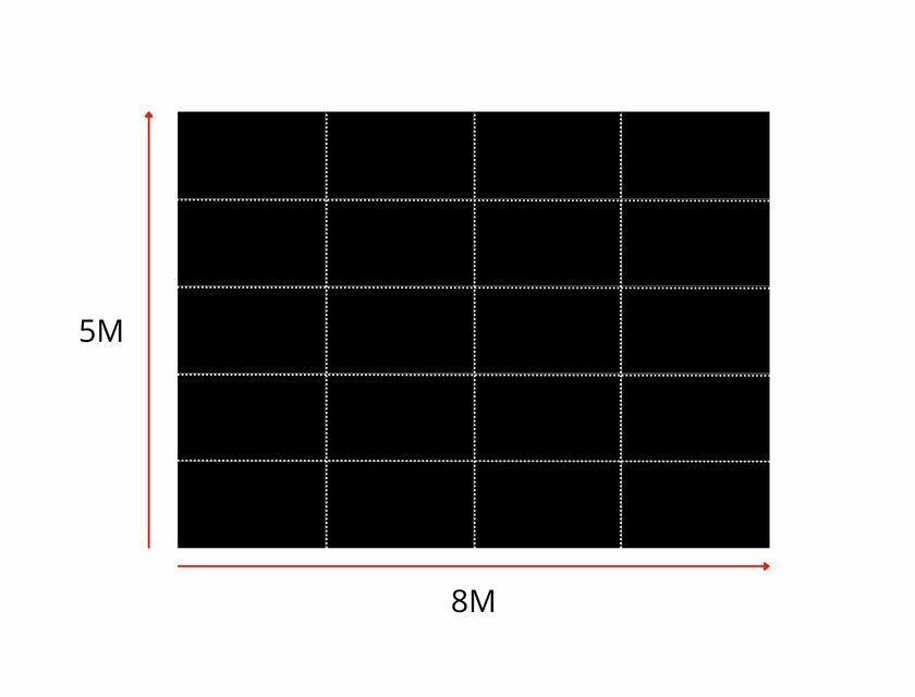 8m x 5m Stage Pack