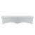 Lycra Bench Seat Cover - White