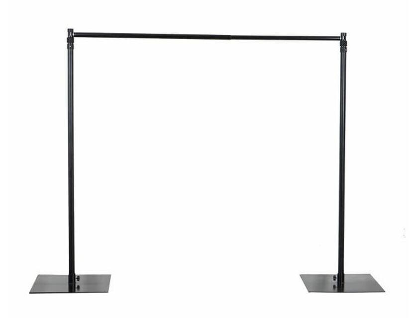 Pipe & Cross Bar system- Regular (No drape)