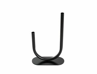 U Shape Bud Vase - Black