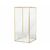 Gold Frame Glass Candle Box - XL (30cm)