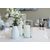 Gold Framed Glass Candle Box Tall - Large (22cm)