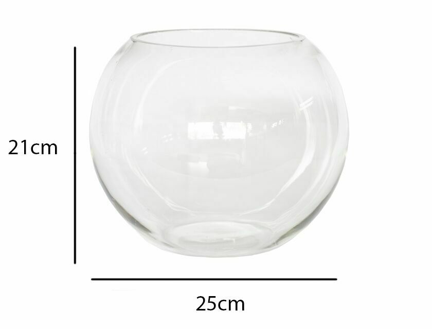 Fishbowl Glass Table Piece Set