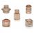Vintage Candle Holders - Champagne - Pack of 12
