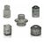 Vintage Candle Holders - Smoke - Pack of 12