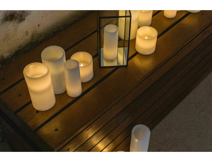 LED Candle 75D- Small - 8cm
