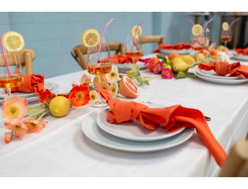 Orange Napkin