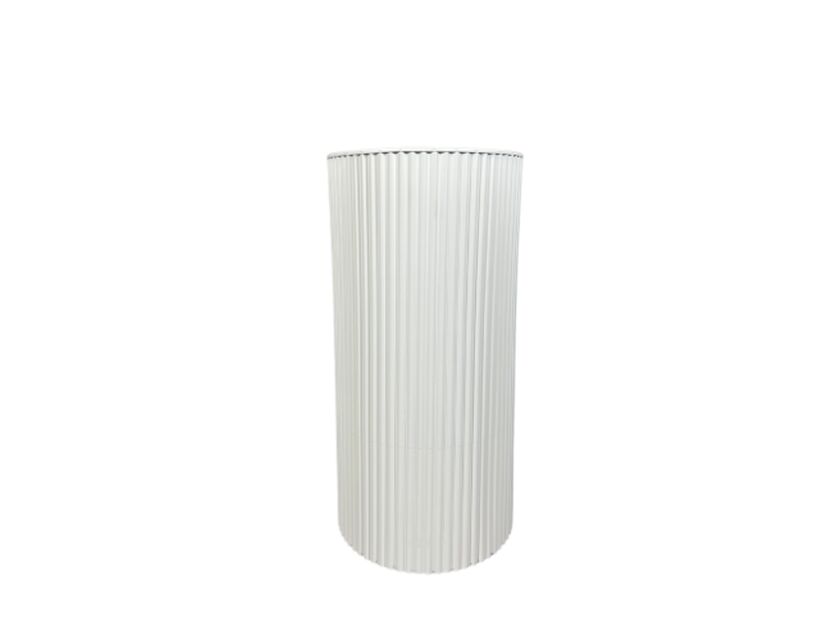 White Ripple Plinth - 60cm