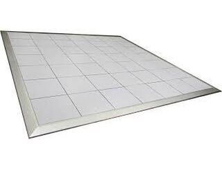 White Tile Dancefloor - Various Sizes - 3.6 x 3.6m