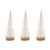 Mini Christmas Tree - White (pack of 3)