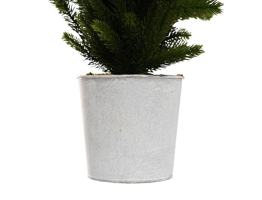 Traditional Pine Christmas Tree - Metal Pot