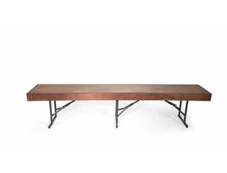 Trestle Bench Bavarian Top