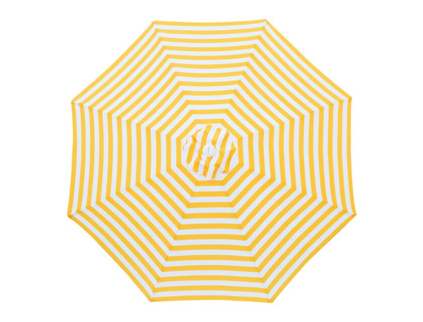 Striped Umbrella - Yellow