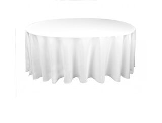 White Round Linen - 230cm