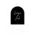 Personalised Black Arched Acrylic Sign Package - Black Signage Frame