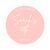 Personalised Watermelon Round Acrylic Sign Package - Black Metal Easel