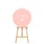 Personalised Watermelon Round Acrylic Sign Package - Black Metal Easel